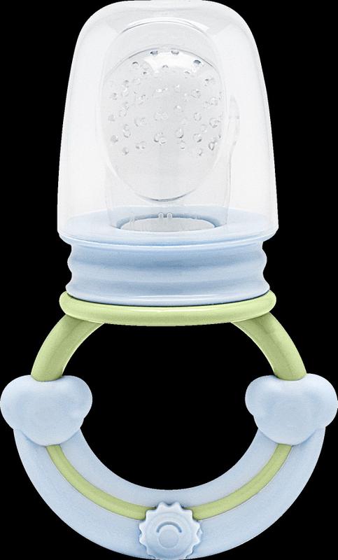 Alimentador de Silicone Freezyng Pouch Infantil com capa para